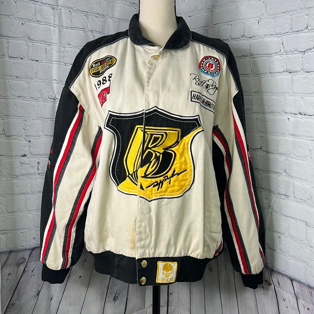 VERY RARE Ruff Ryder Motor Jacket - Picture 3 of 9